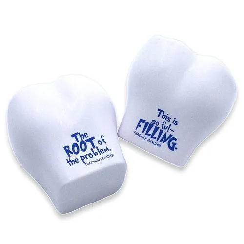 teeth stress relievers present