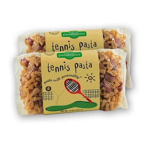 tennis shaped pasta gift