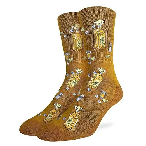 tequila bottles socks