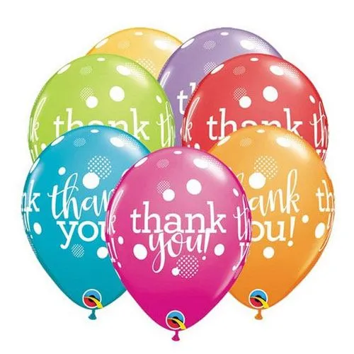 thank you balloons