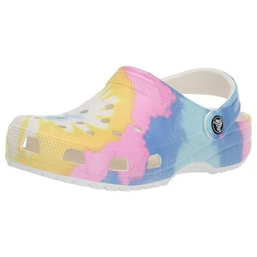 tie dye crocs