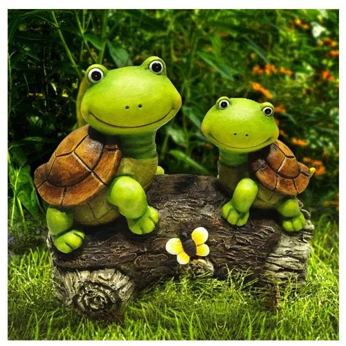 turtle garden statues