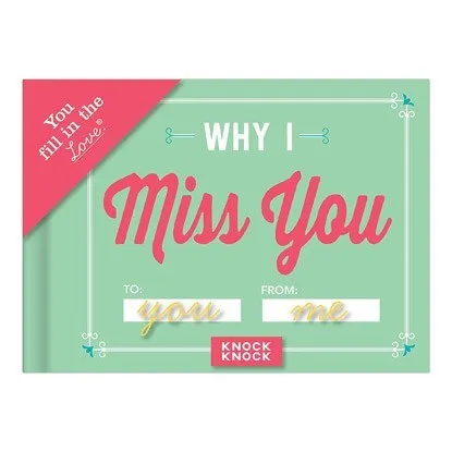 why i miss you journal