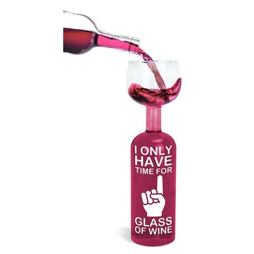 wine bottle glass
